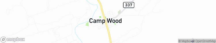 Camp Wood - map