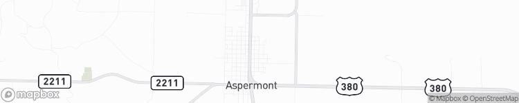 Aspermont - map