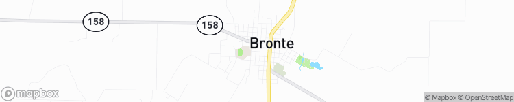 Bronte - map