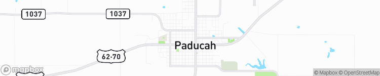 Paducah - map