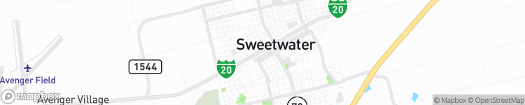 Sweetwater - map