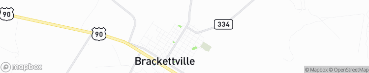 Brackettville - map