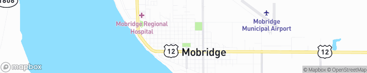 Mobridge - map