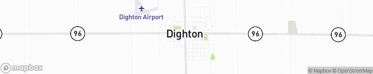 Dighton - map