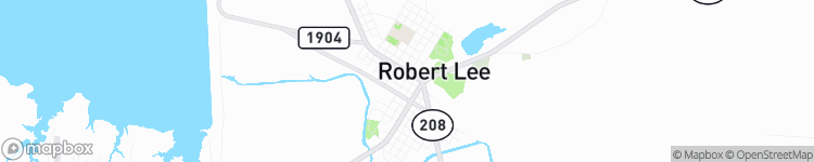 Robert Lee - map