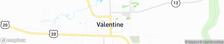 Valentine - map