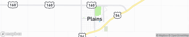 Plains - map
