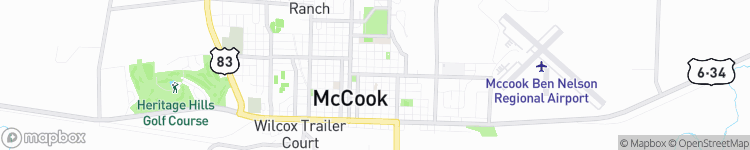 McCook - map