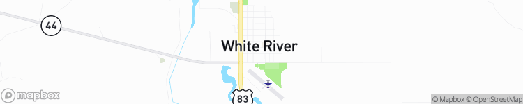 White River - map