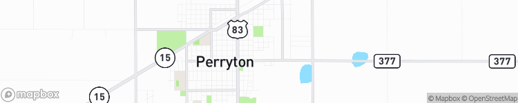 Perryton - map