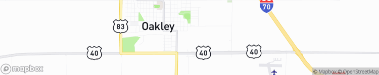Oakley - map