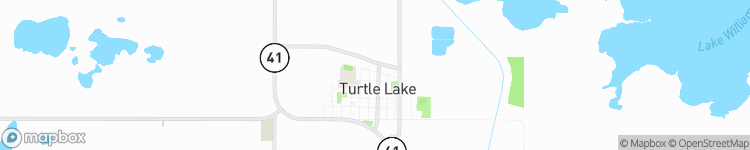 Turtle Lake - map