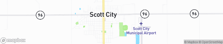 Scott City - map