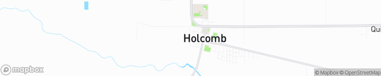 Holcomb - map