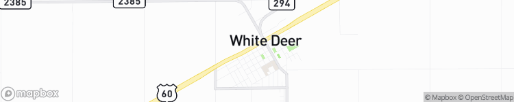 White Deer - map
