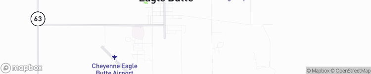Eagle Butte - map