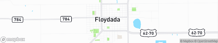 Floydada - map