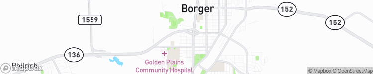 Borger - map