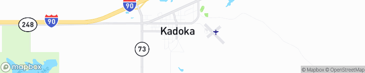 Kadoka - map