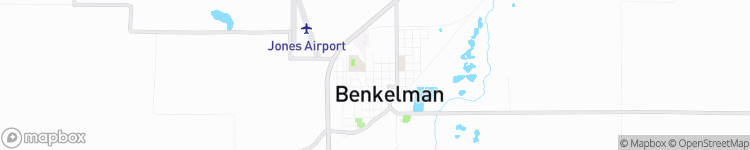 Benkelman - map