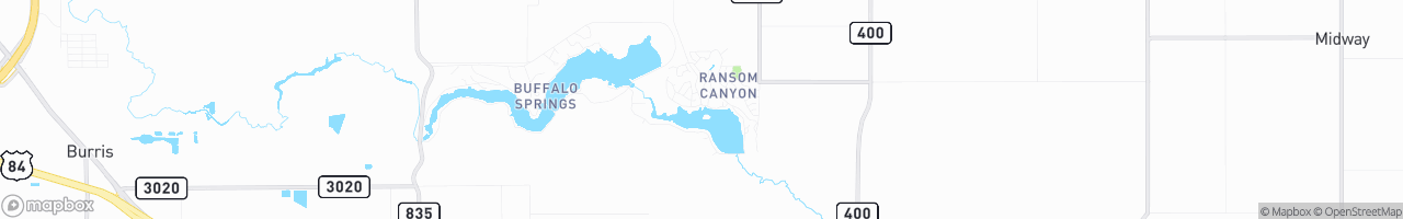 Ransom Canyon - map