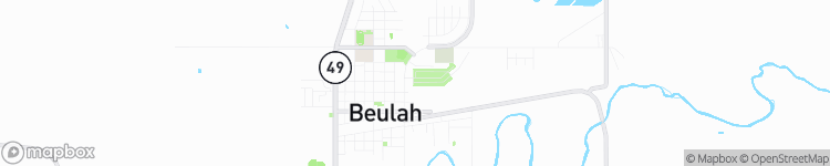Beulah - map