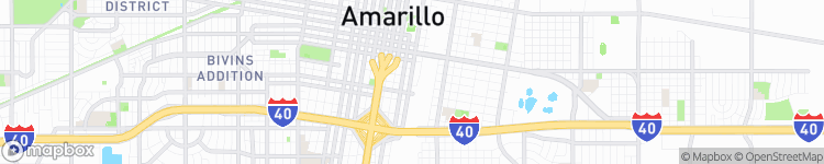 Amarillo - map