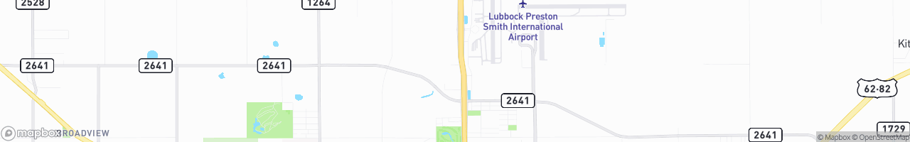 Lubbock RV Park - map