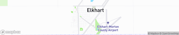 Elkhart - map