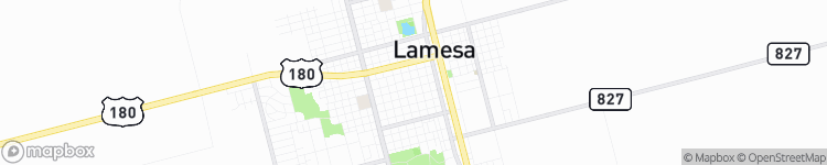 Lamesa - map
