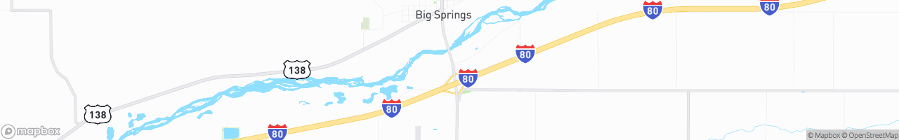 Big Springs Truck & Travel - map