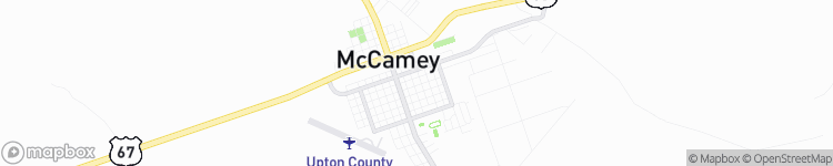 McCamey - map