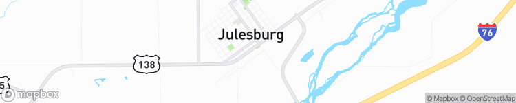 Julesburg - map