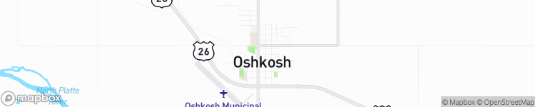 Oshkosh - map
