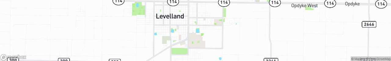 Levelland - map