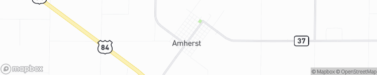 Amherst - map