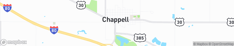 Chappell - map