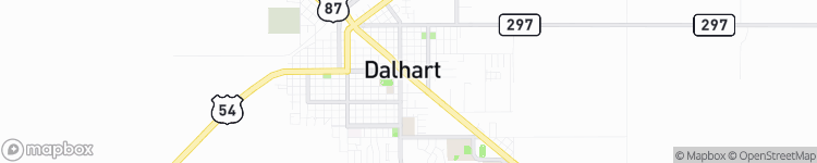 Dalhart - map