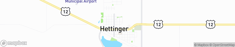 Hettinger - map