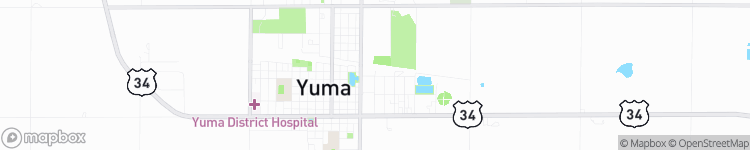 Yuma - map