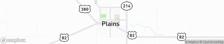 Plains - map