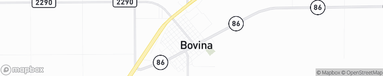 Bovina - map