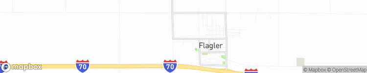 Flagler - map