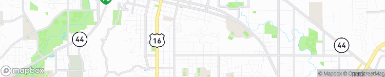 Rapid City - map