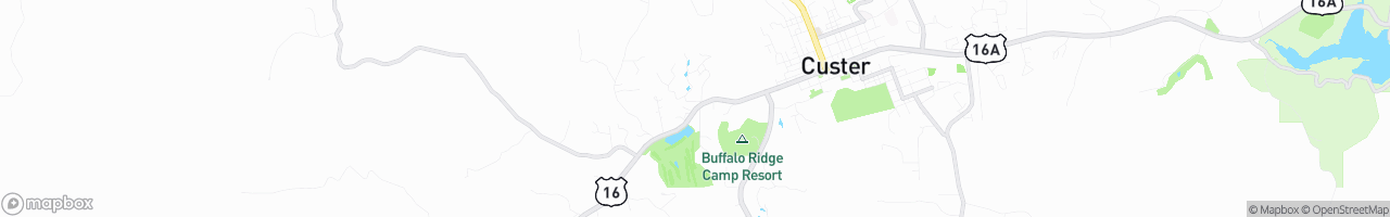 Stockade Lake North Campground - map