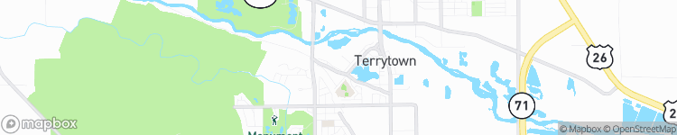 Terrytown - map