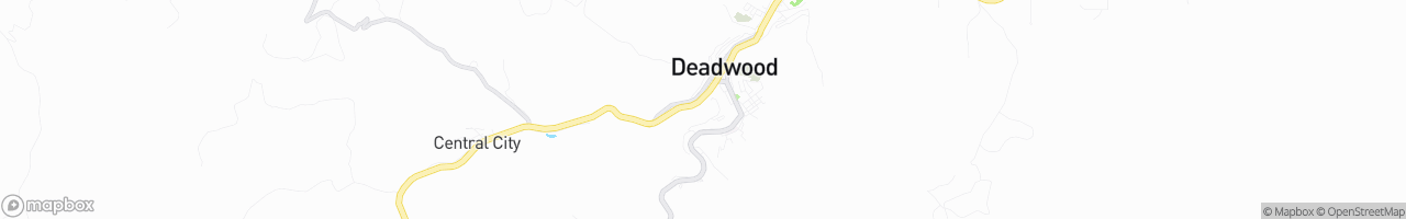 Deadwood Historic District - map