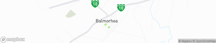 Balmorhea - map