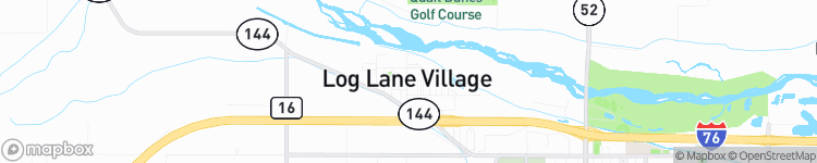 Log Lane Village - map