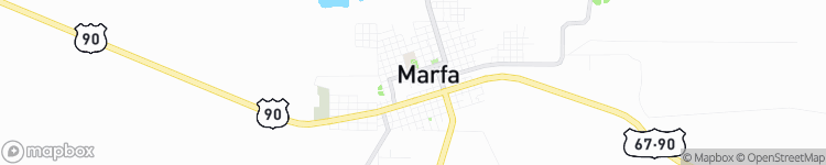 Marfa - map